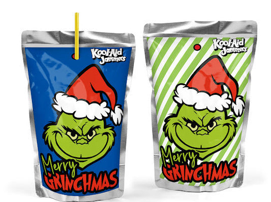 Dozen Grinch Themed Capri-Sun