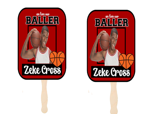 Custom Basketball Cheer Fans