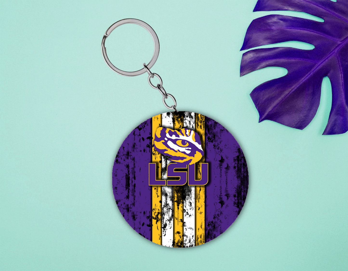 LSU keychain