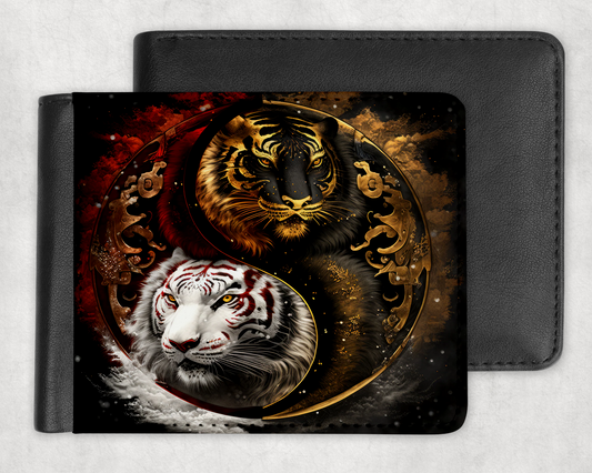 Black & Gold Lion Wallet