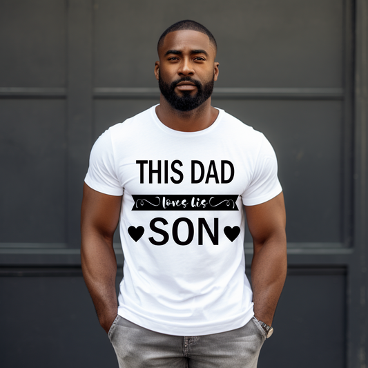 "This Dad Loves His Kids" Tshirts