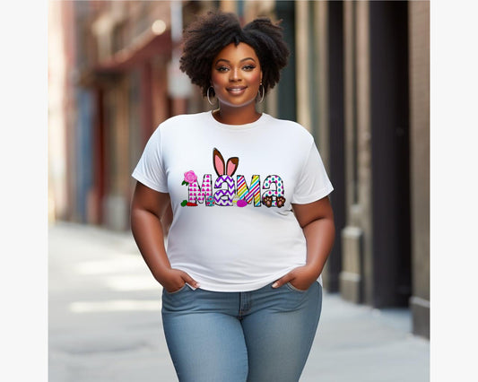 "Mama" Easter Bunny Tshirt