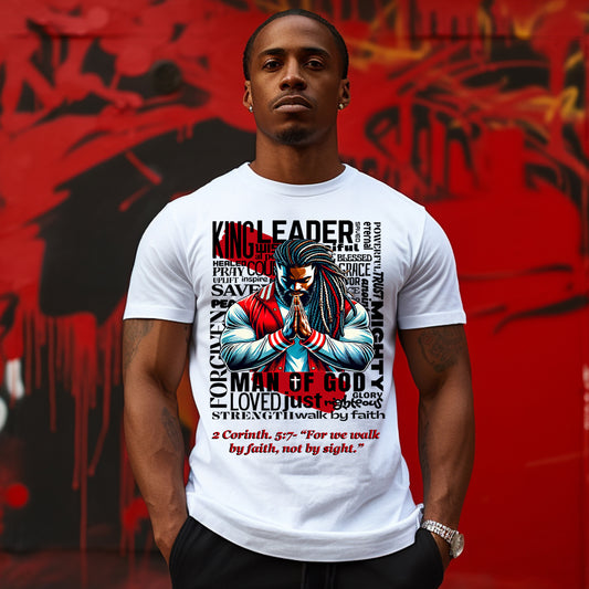 Man of God BELIEVE T-Shirt – Bold Christian Men’s Tee