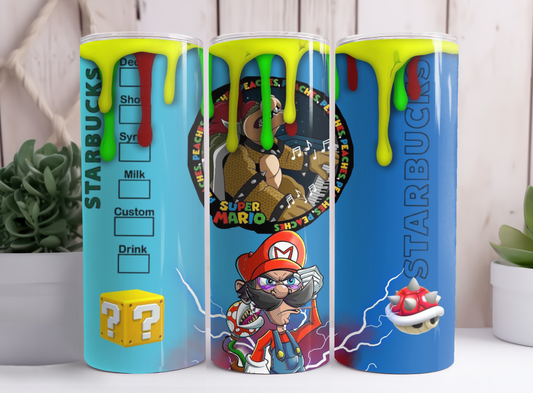 Kids Mario Starbucks Tumbler