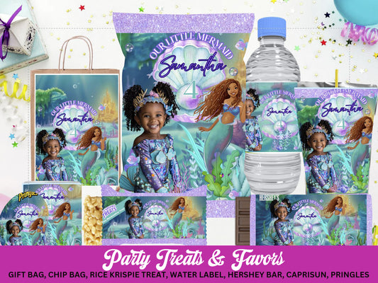 Sea Girl 2 Party Treats & Favors