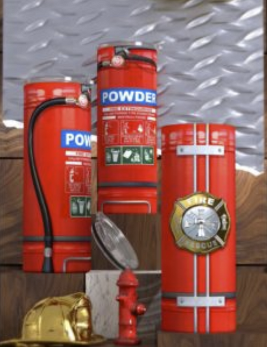 Custom Fireman Tumbler