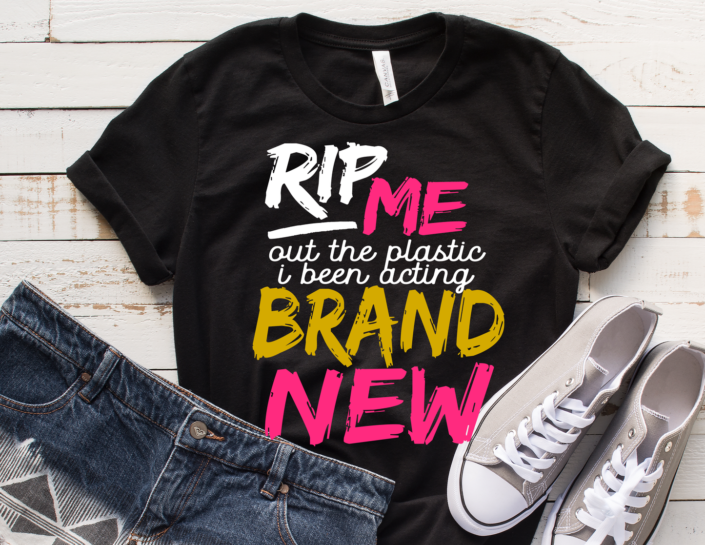 "Rip Me Out The Plastic"  Tshirts