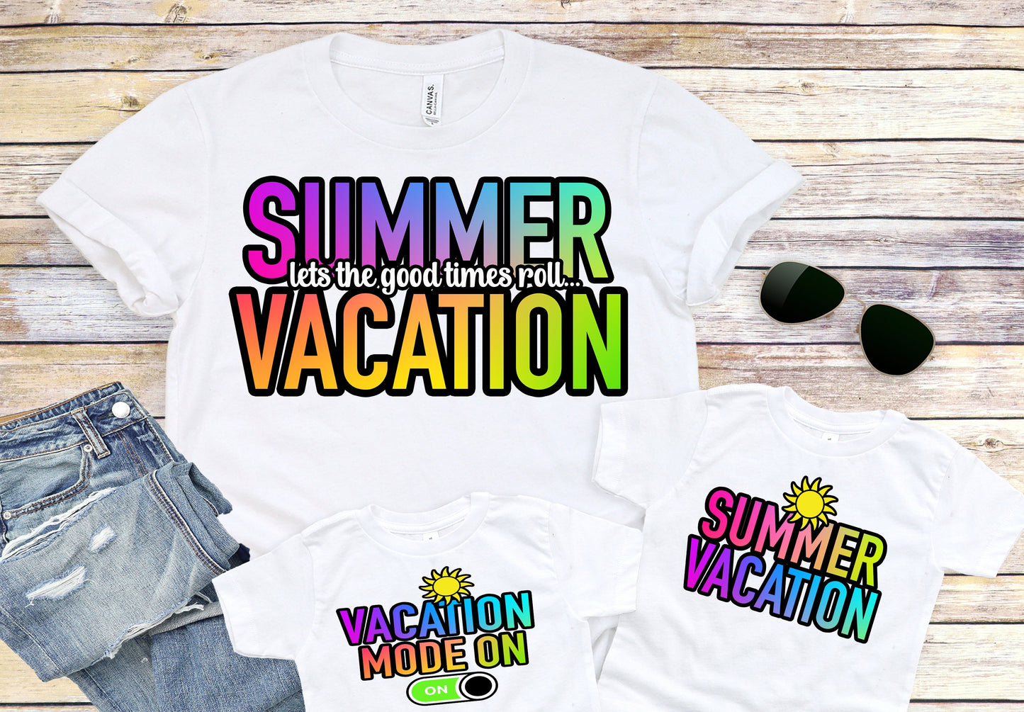 Summer Vacay Family Tshirts