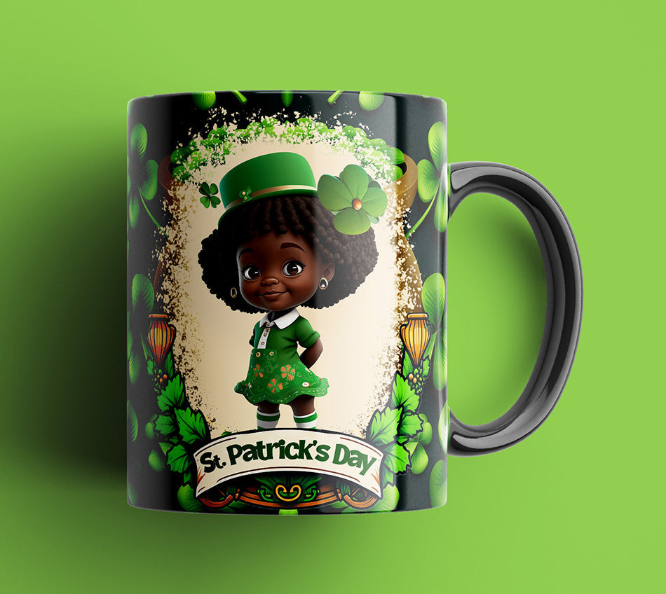 Little Girl ST. Patrick Mug