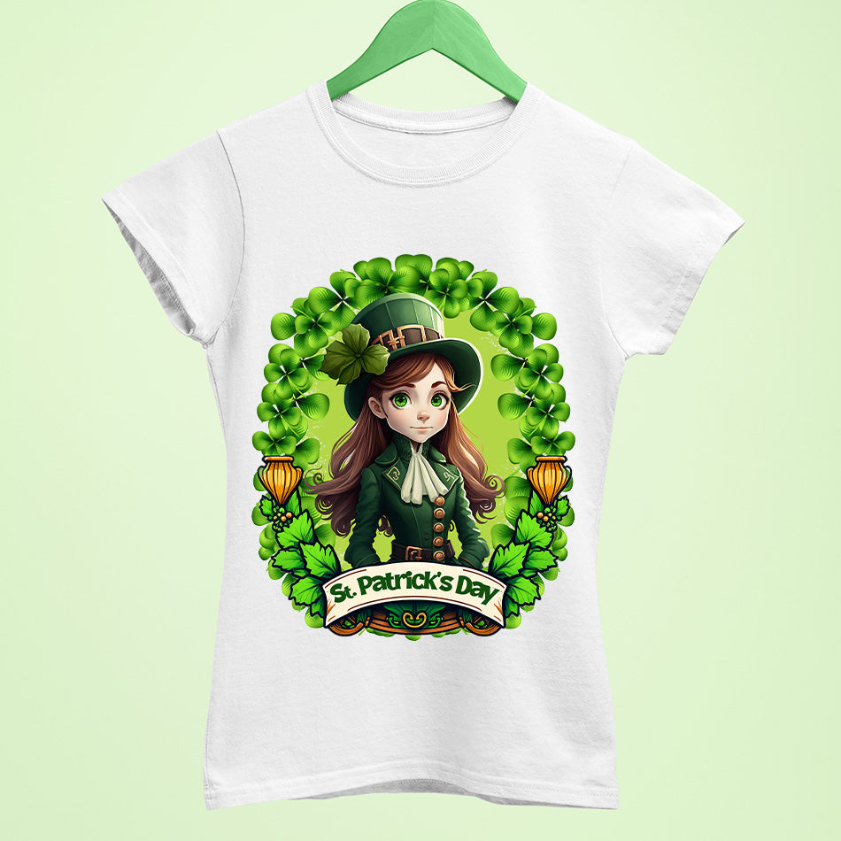 Kids Brunette ST. Patrick Day T-shirt