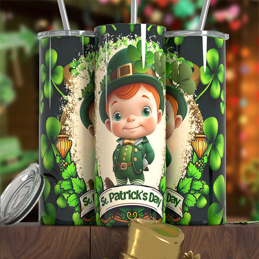 Little Boy ST. Patrick Day Tumbler