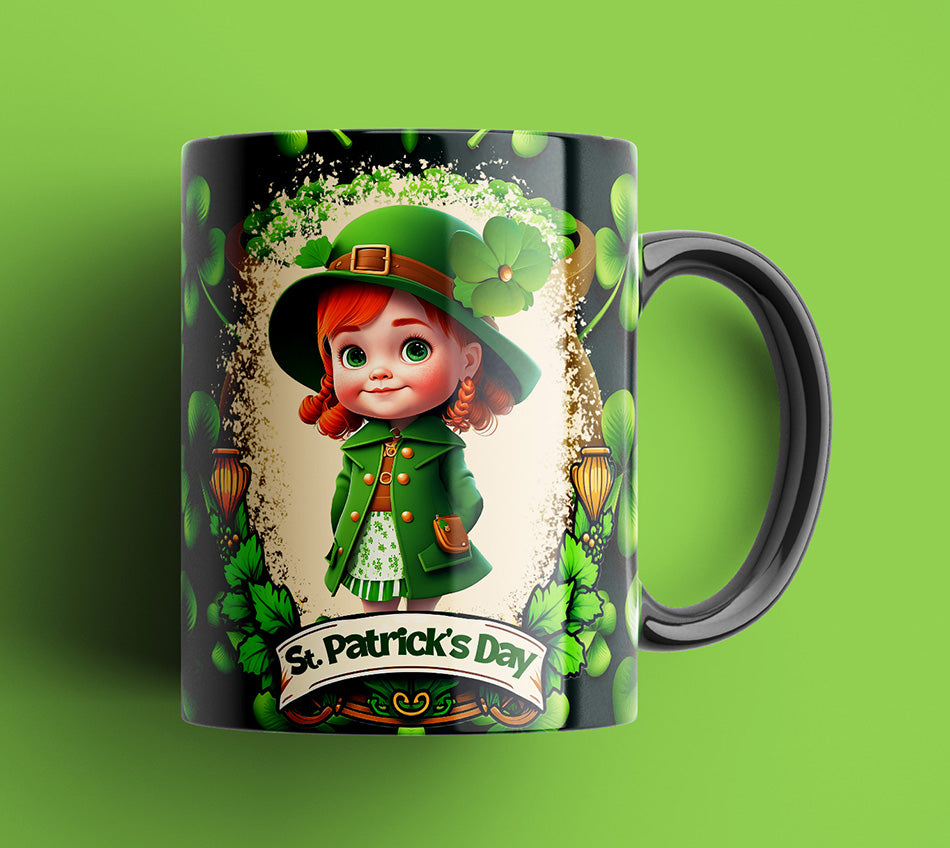 Little Girl's ST. Patrick Day Mug