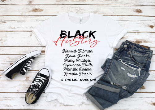 Her Story Black History Tshirt