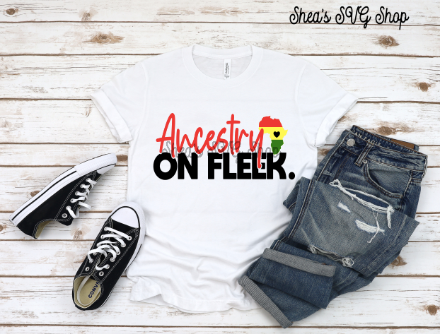 "Ancestry On Fleek" Tshirt