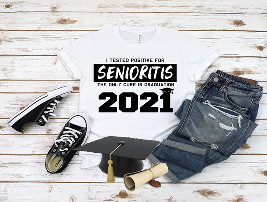 Senioritis Graduate Tshirt