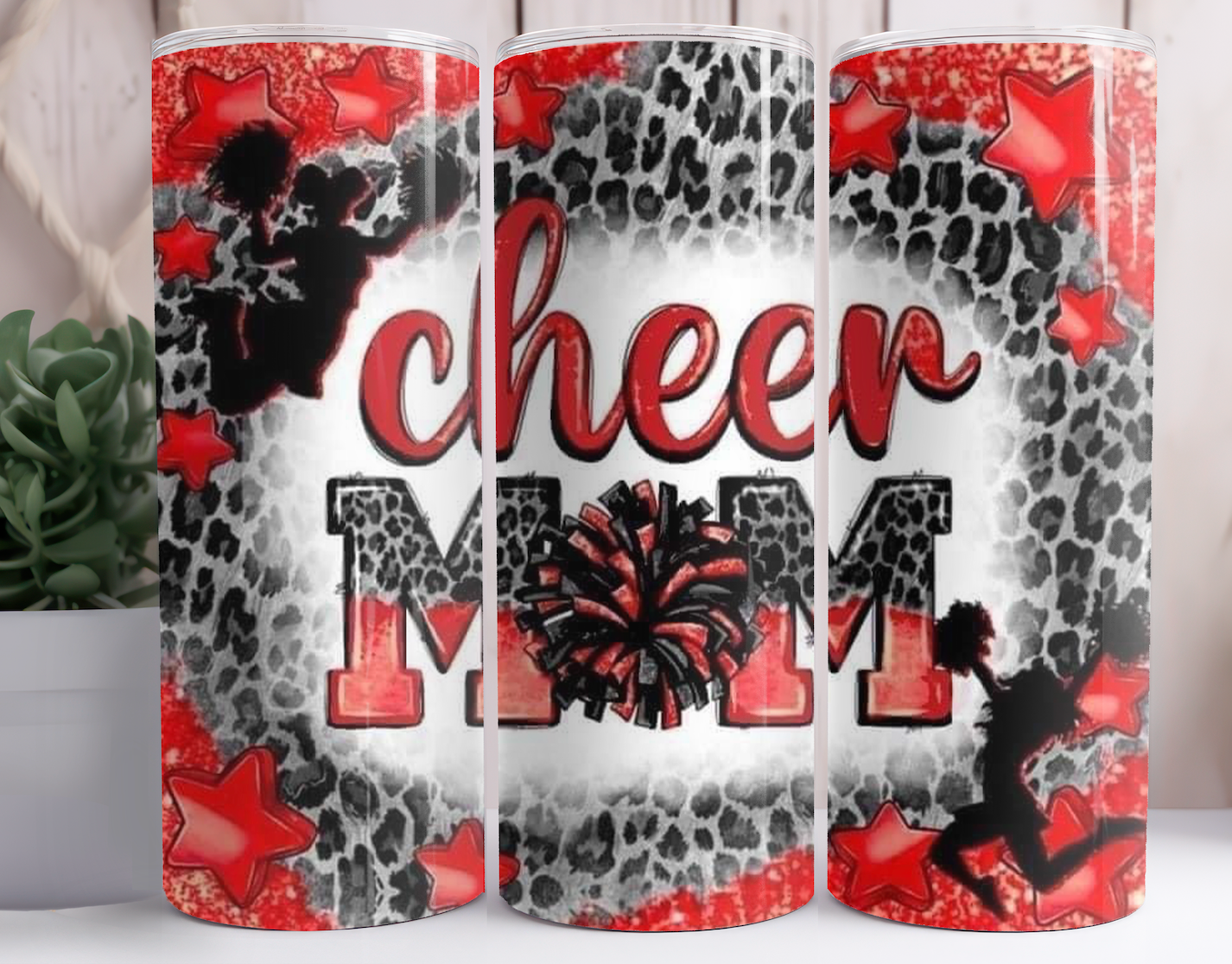 Cheer Mom Styled Tumbler