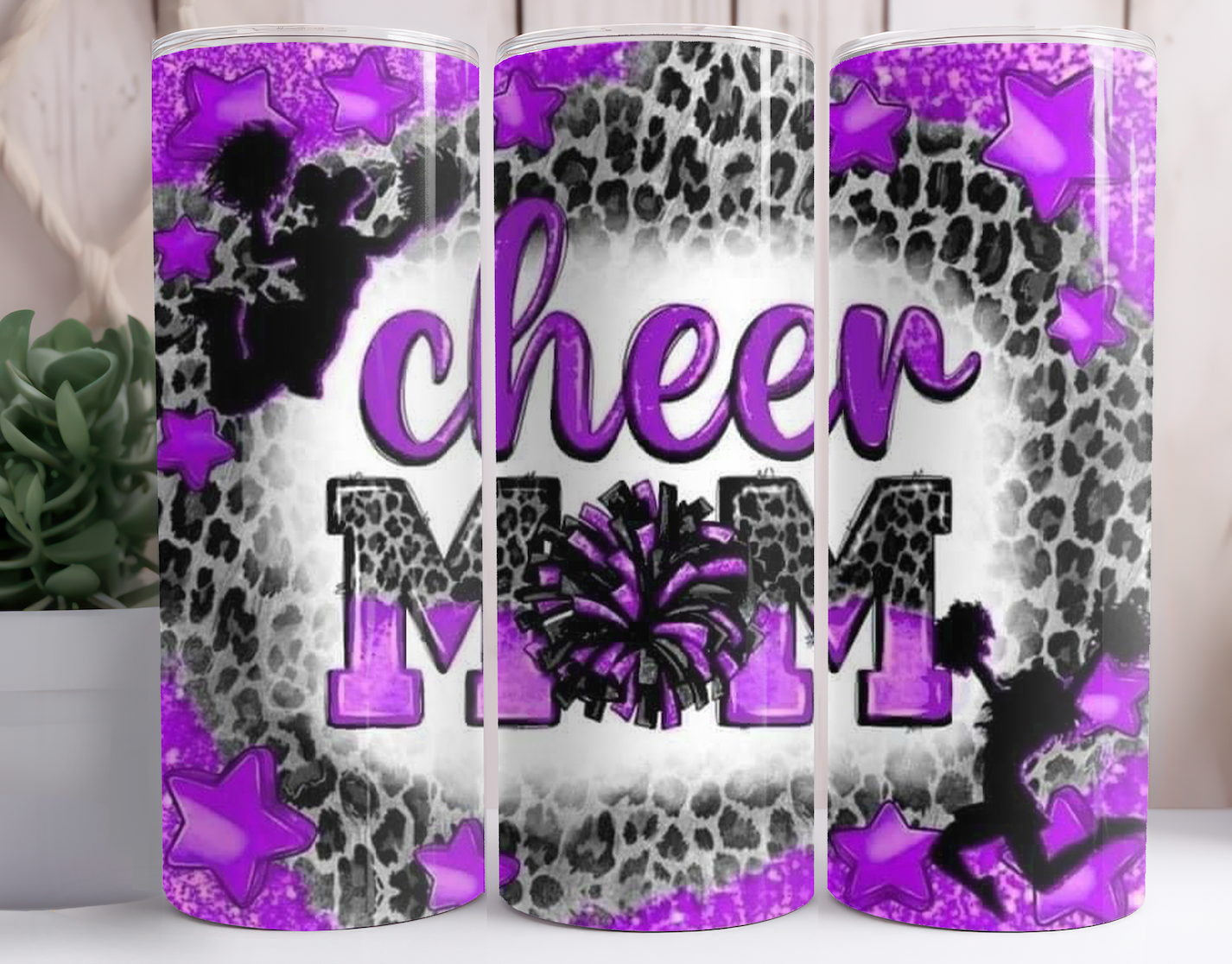 Cheer Mom Styled Tumbler