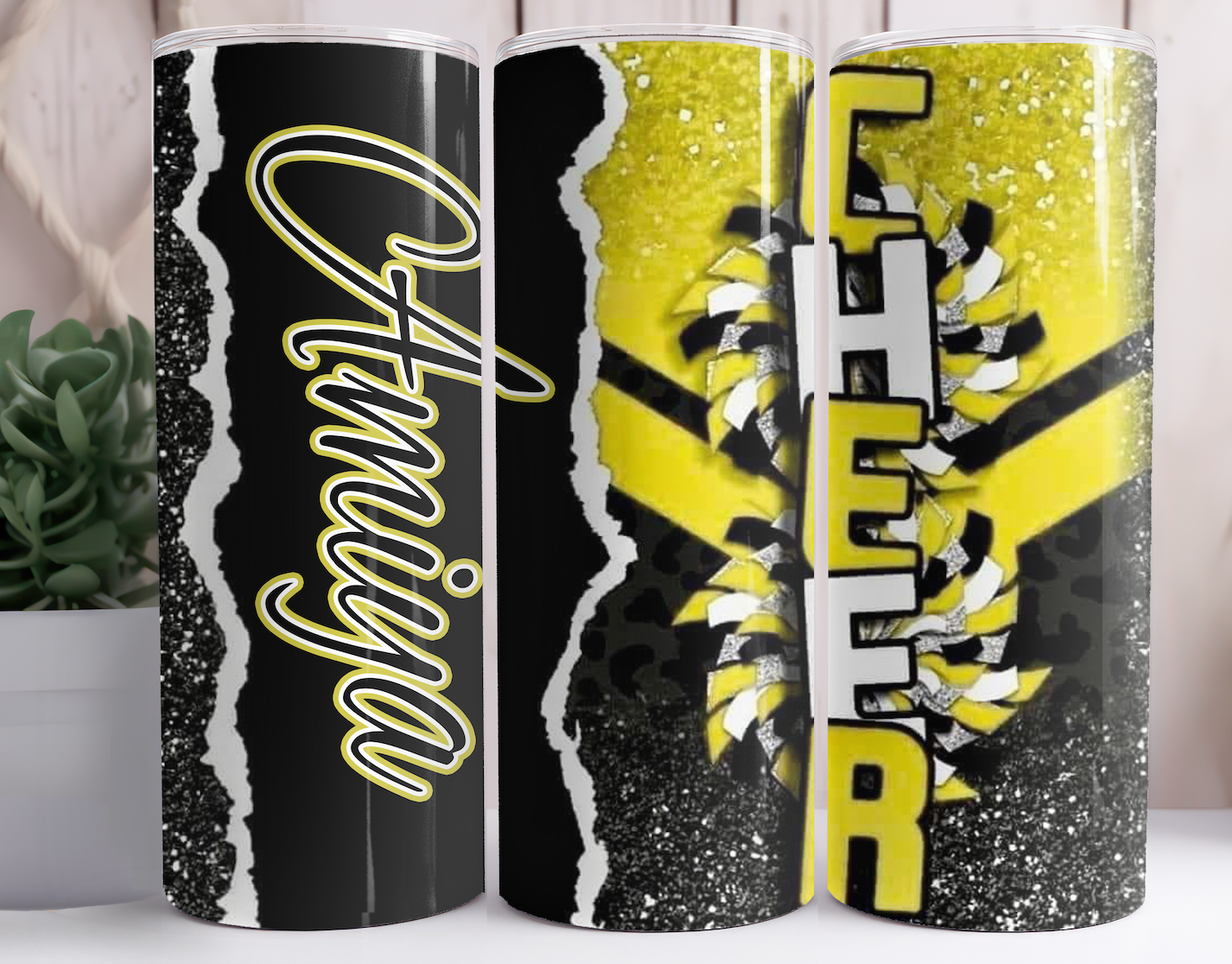 Custom Cheer Leader Tumbler