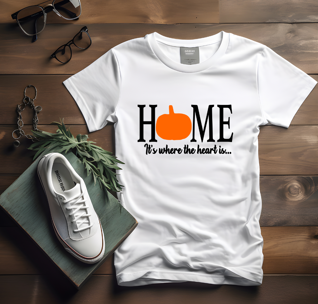 "Home Is My Heart" Fall Tshirt