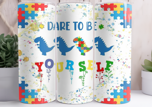 "Be Yourself" Autism Honouring Tumbler