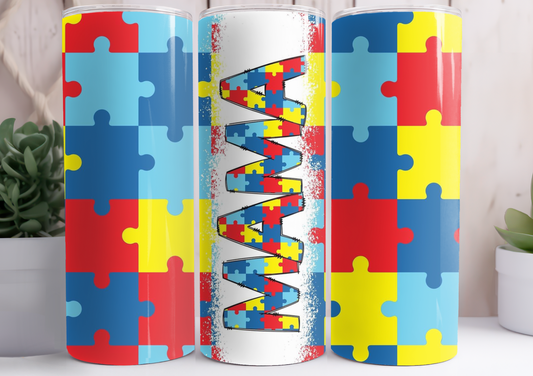 Autism Mama Tumbler