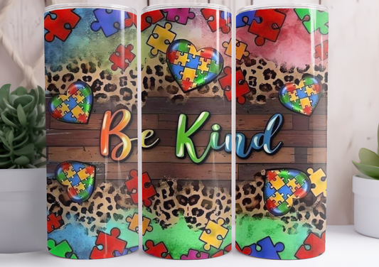 Be Kind Autism Honouring Tumbler