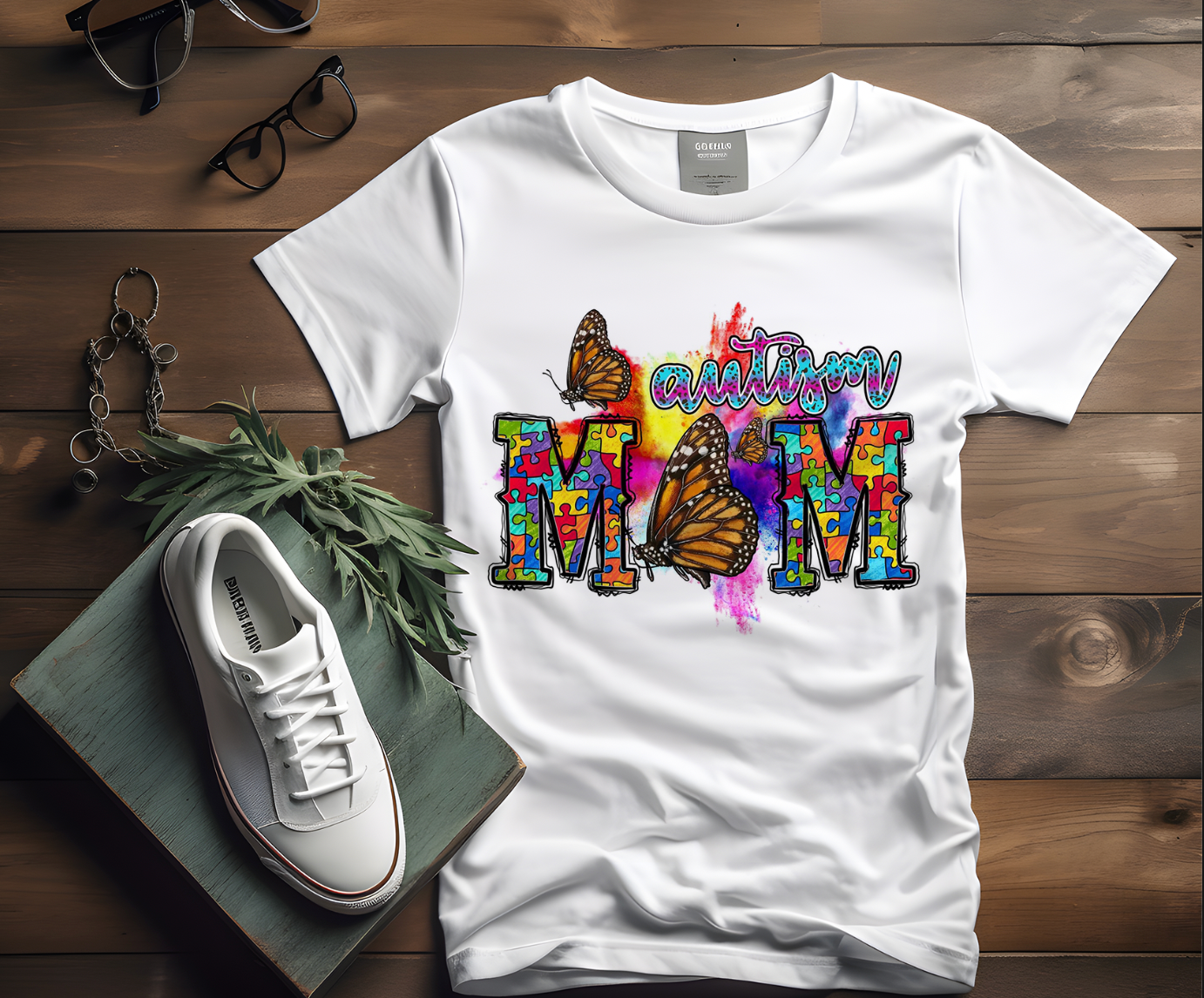 "Autism Mom" Honouring Tshirt