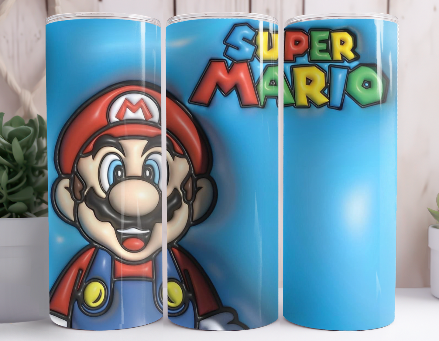 Mario 3D Styled Tumbler