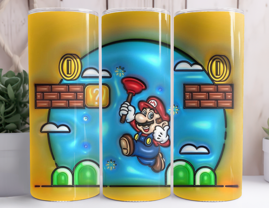 Mario Styled Tumbler