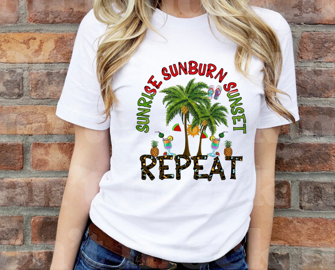 "Repeat" Summer Tshirt