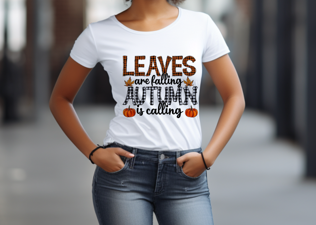 "Autumn Is Calling" Fall Tshirt