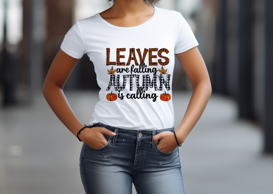 "Autumn Is Calling" Fall Tshirt