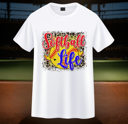 Softball Life Tshirt