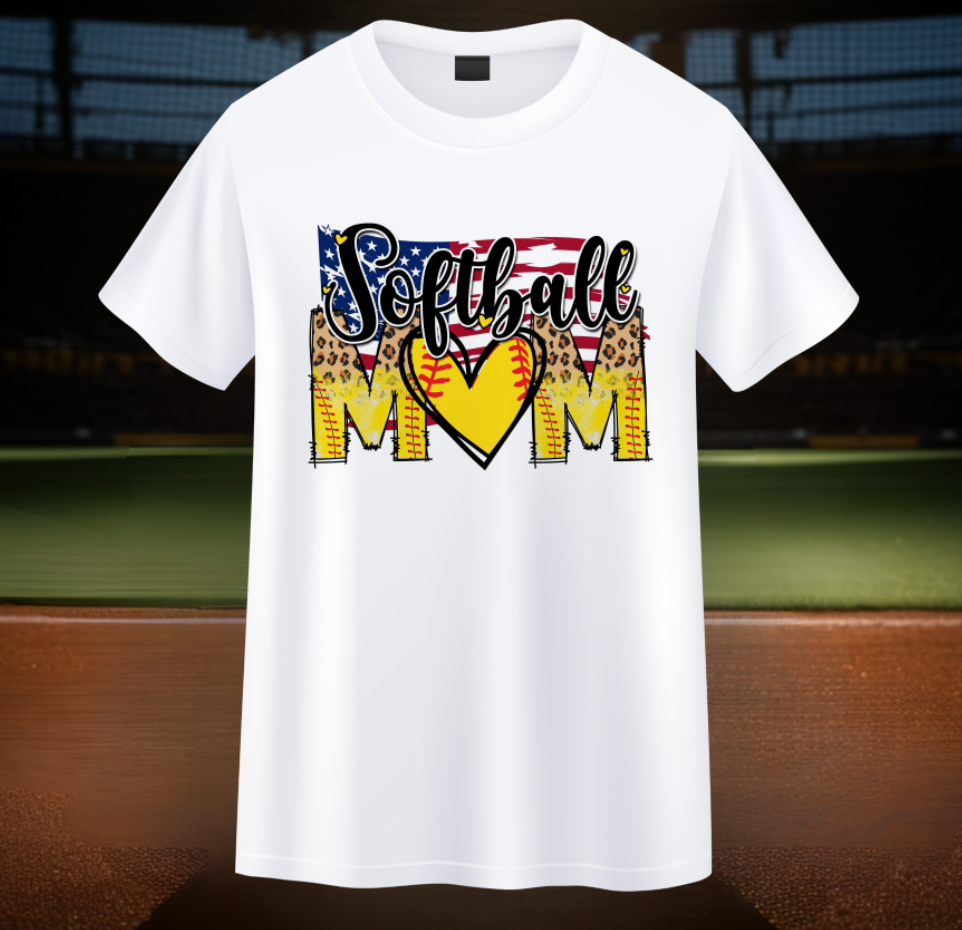 Softball Mama Tshirt