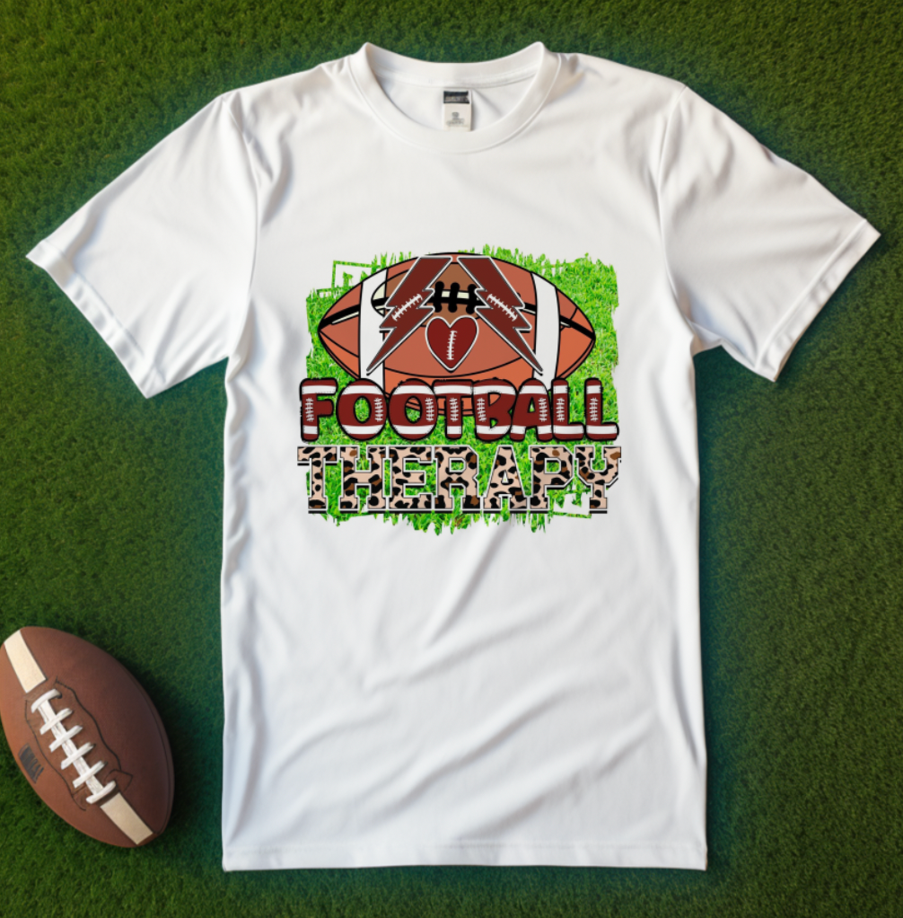 "Football Therapy" Tshirt