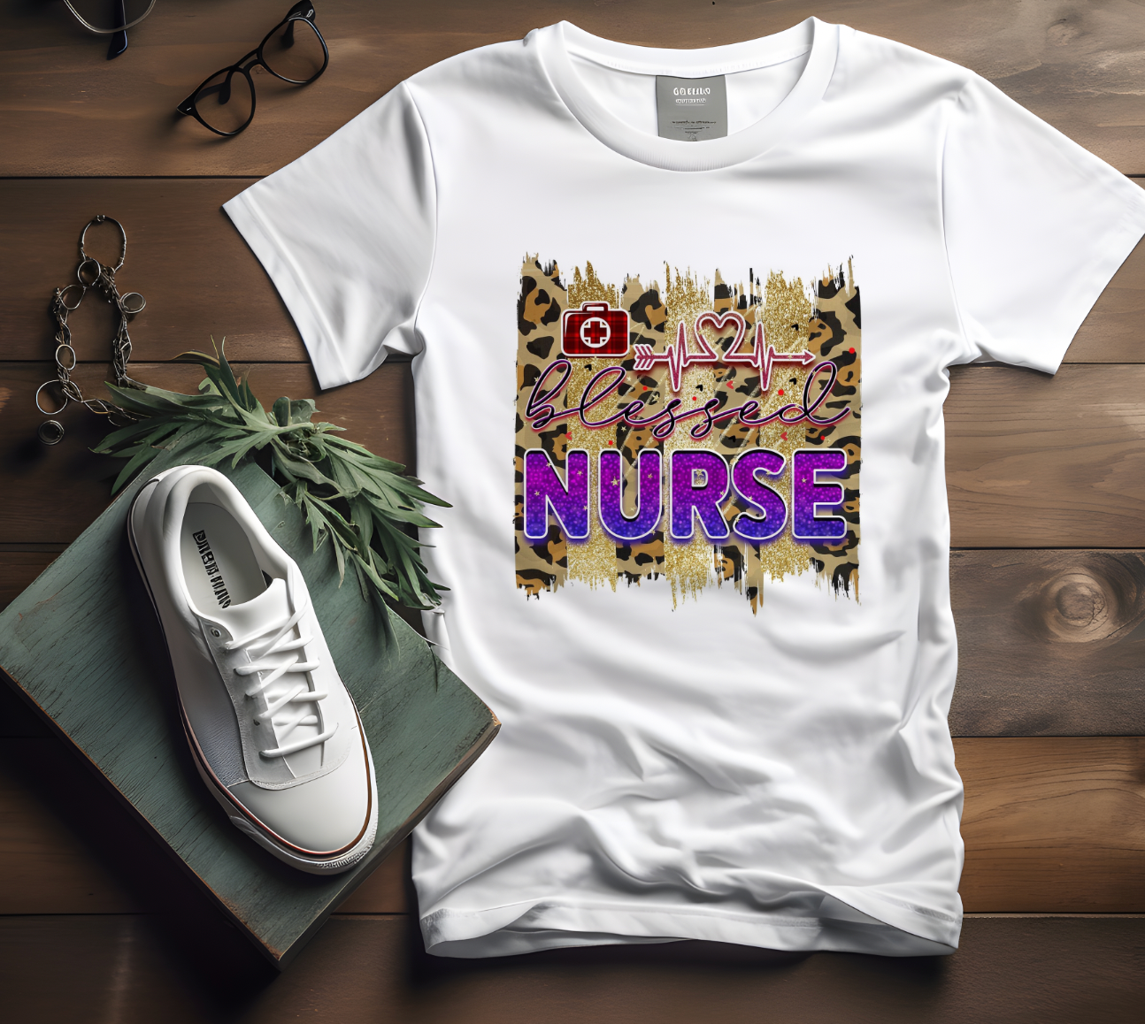 "Blessed Nurse"  Tshirt