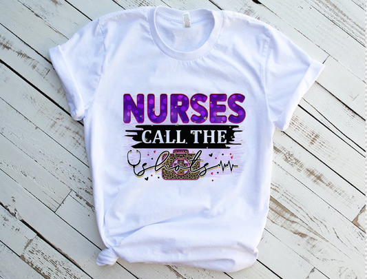 "Nurses Call The Shots" Tshirt