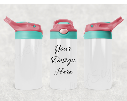 YOUR Fully Custom Kids 12oz Sip Tumbler