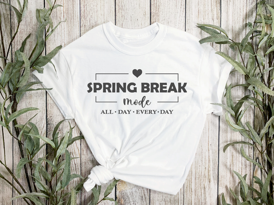 Spring Break Mode Tshirt