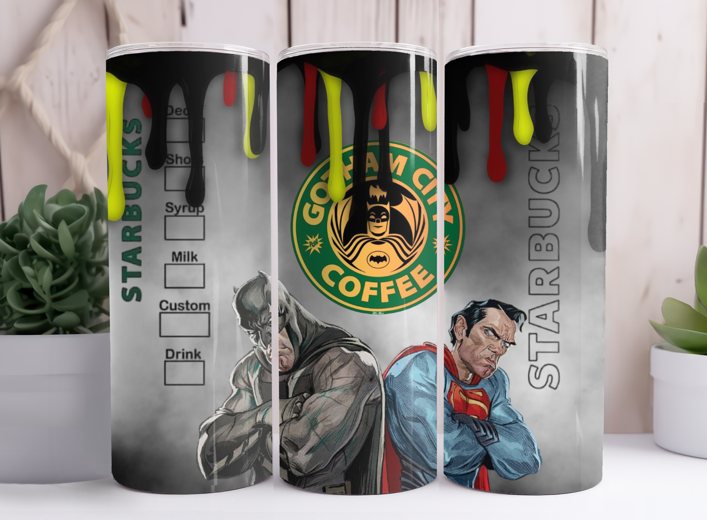 Kids Cartoon Character Starbucks Styled Tumbler