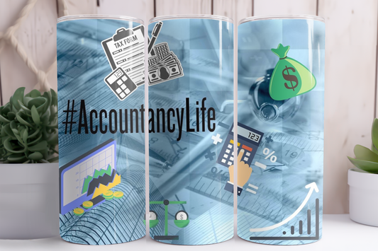 Accountancy Life Tumbler