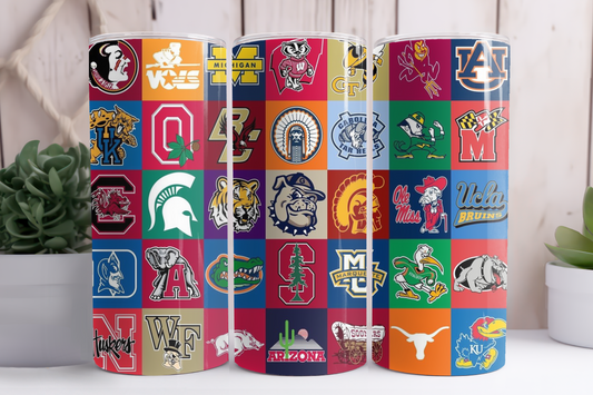 All Colleges Styled Tumblers