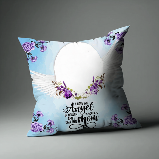 Floral Memorial Pillow