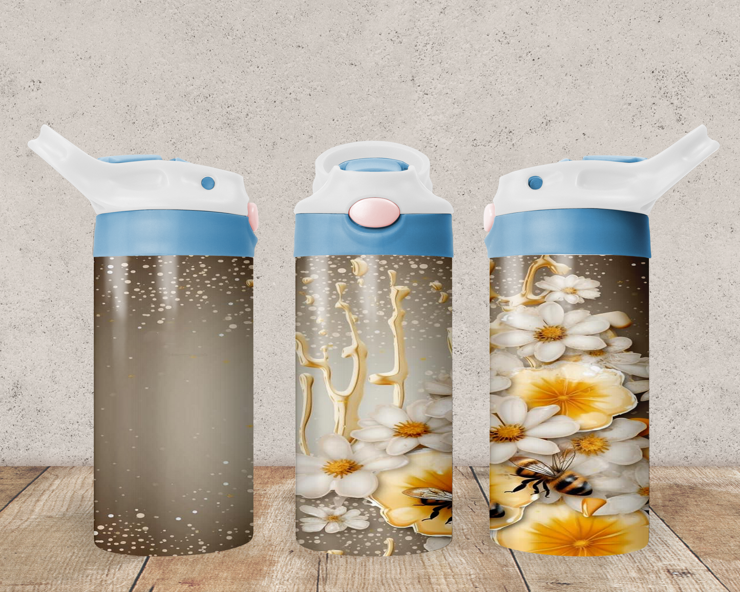 Bee & Flowers Sippy Tumbler