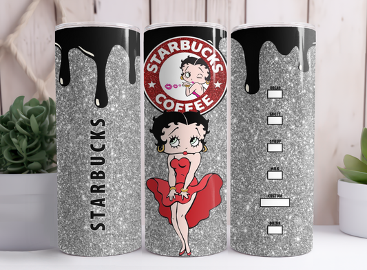 Betty Boop Starbucks Tumbler