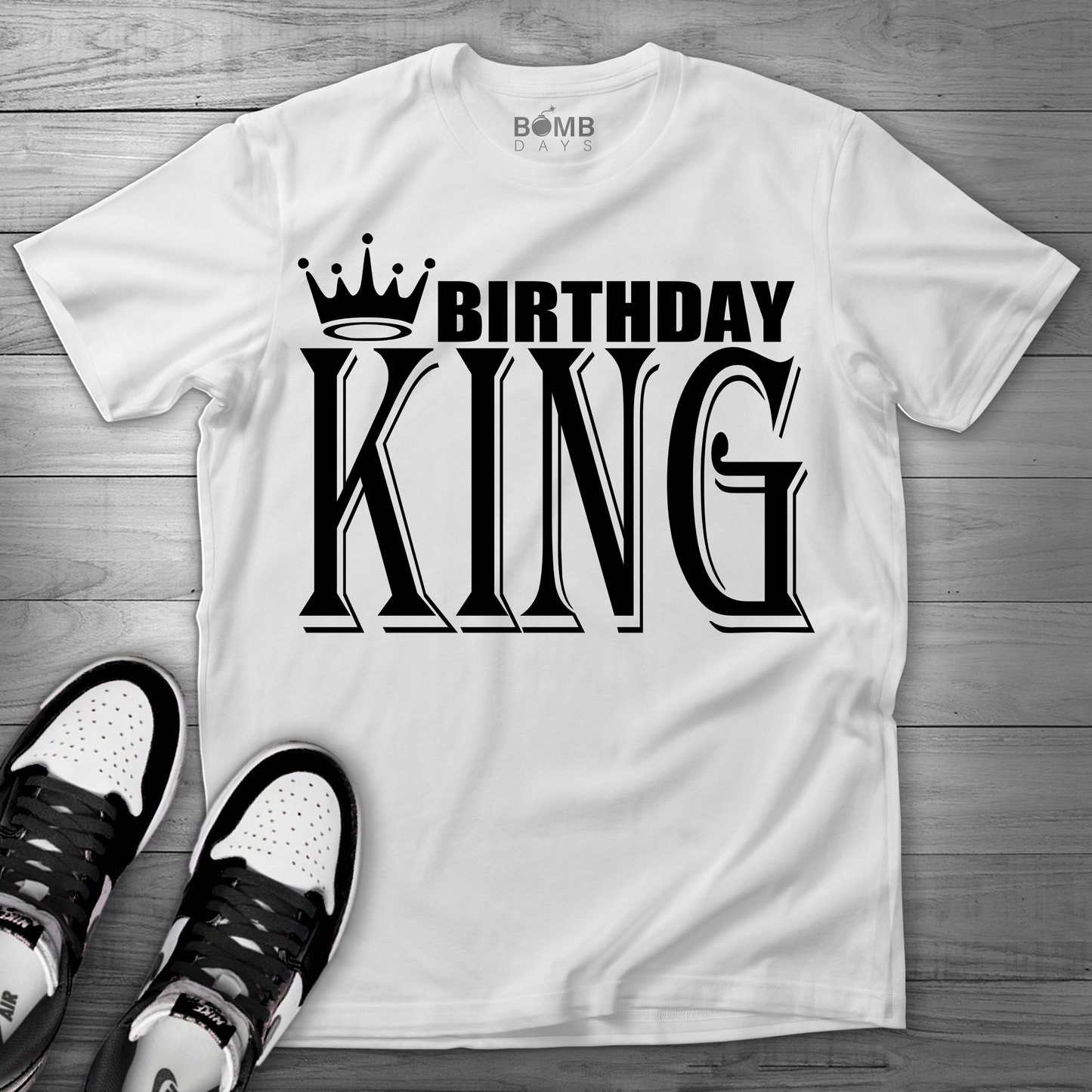 "Birthday King" Tshirt