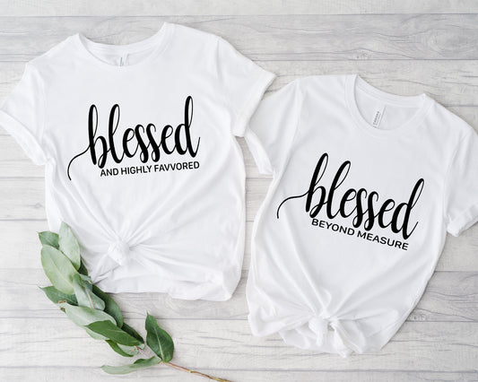 "Blessed" Christian Tshirt