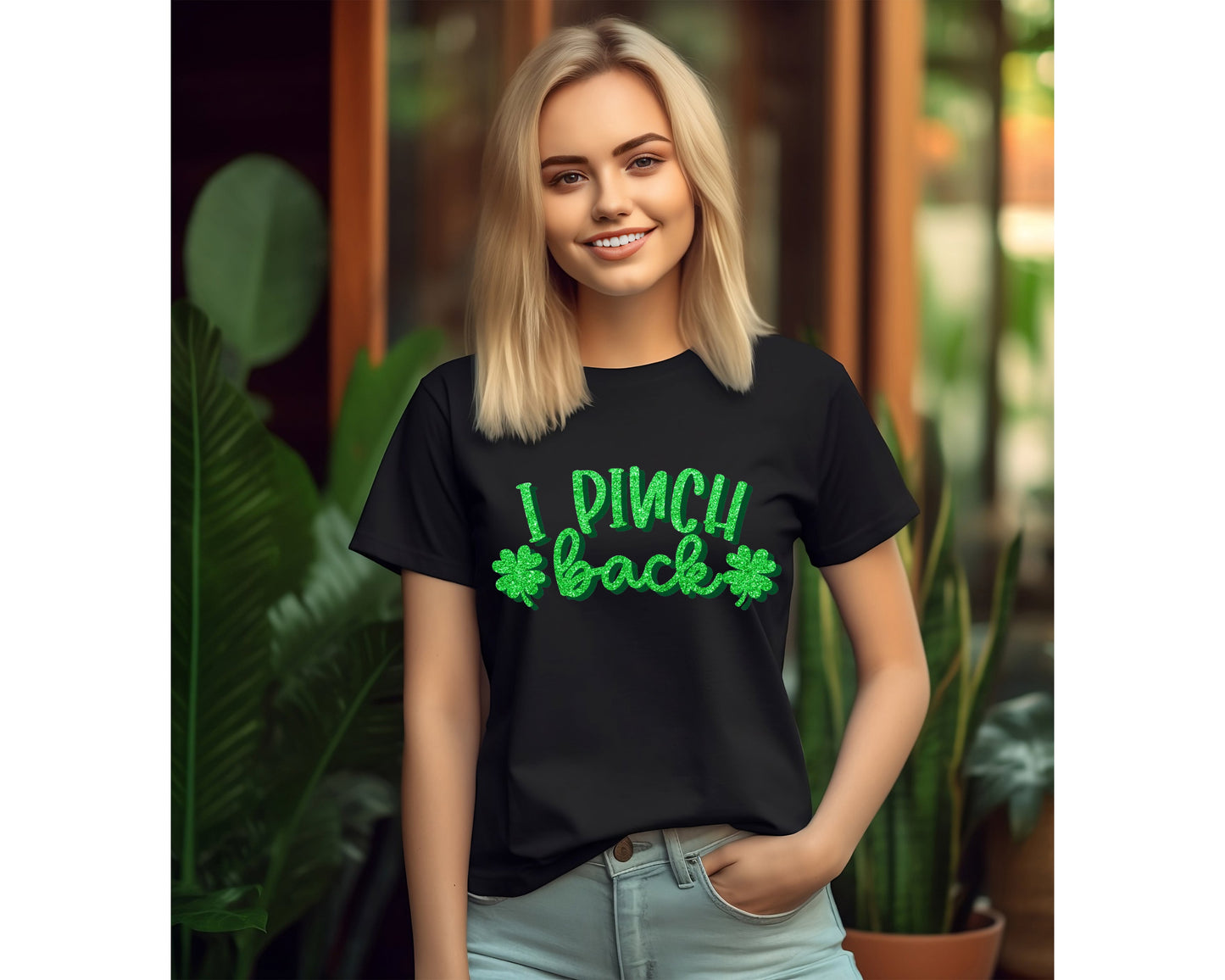 ST. Patrick's Day "Pinch Back" Tshirt