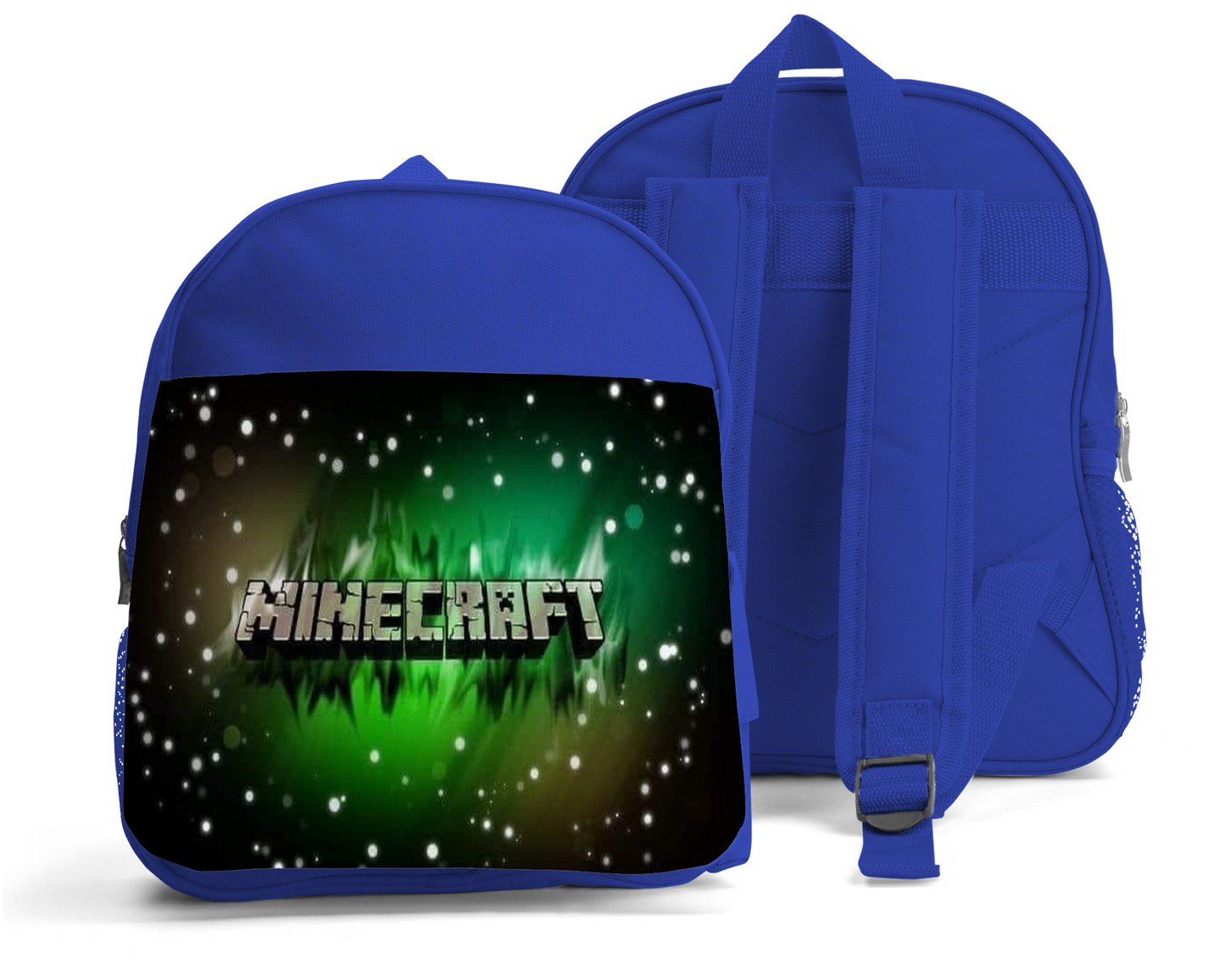 Green Minecraft kids Backpack