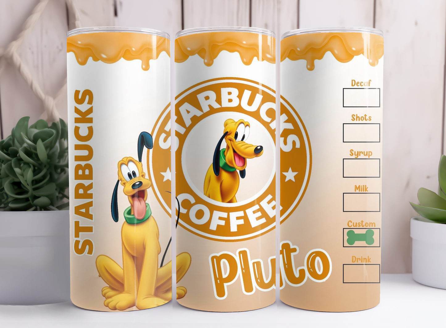 Pluto Starbucks Tumbler